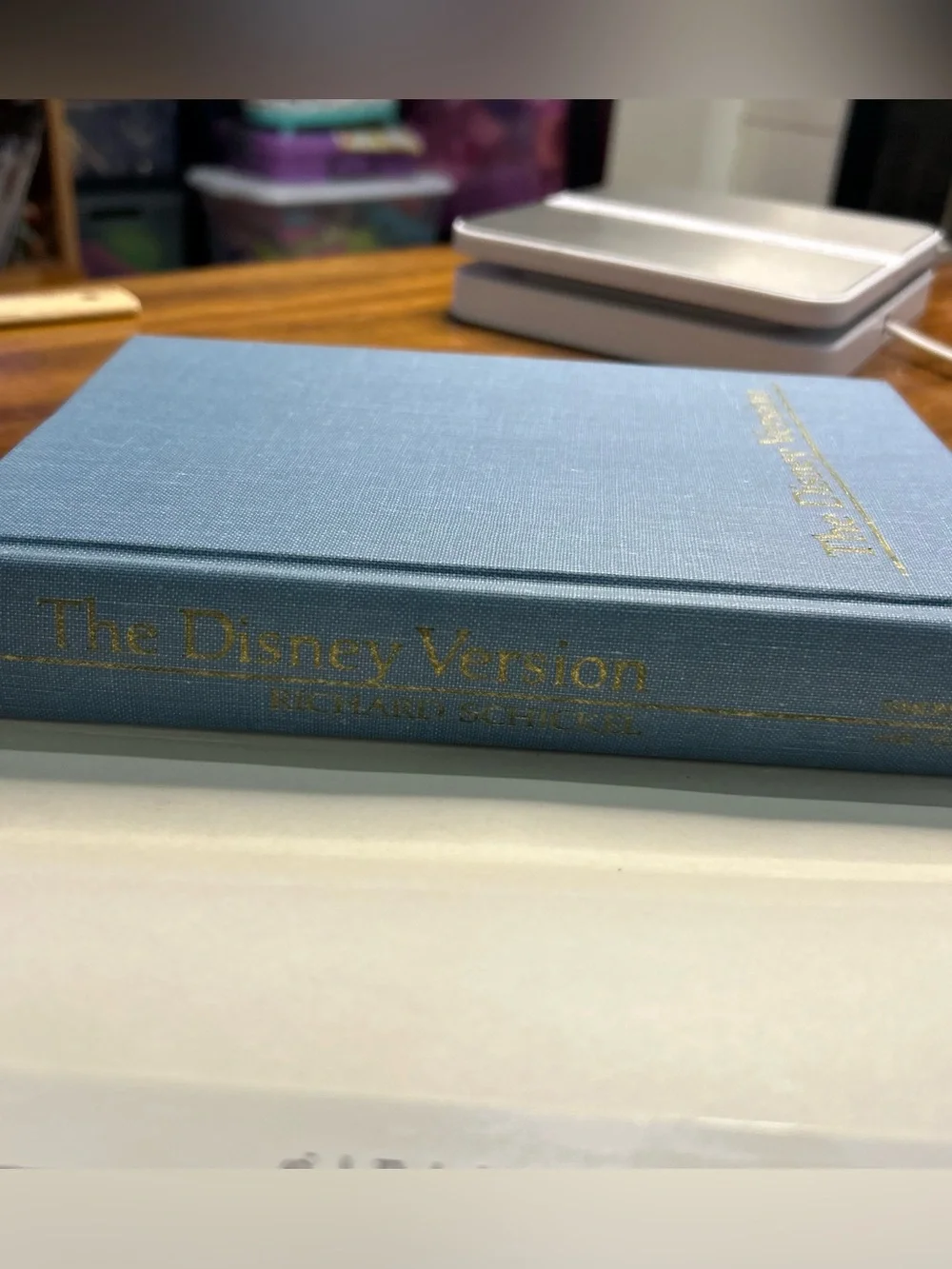 The Disney Version by Richard Schickel Hardcover Book Life of Walt Disney 1968